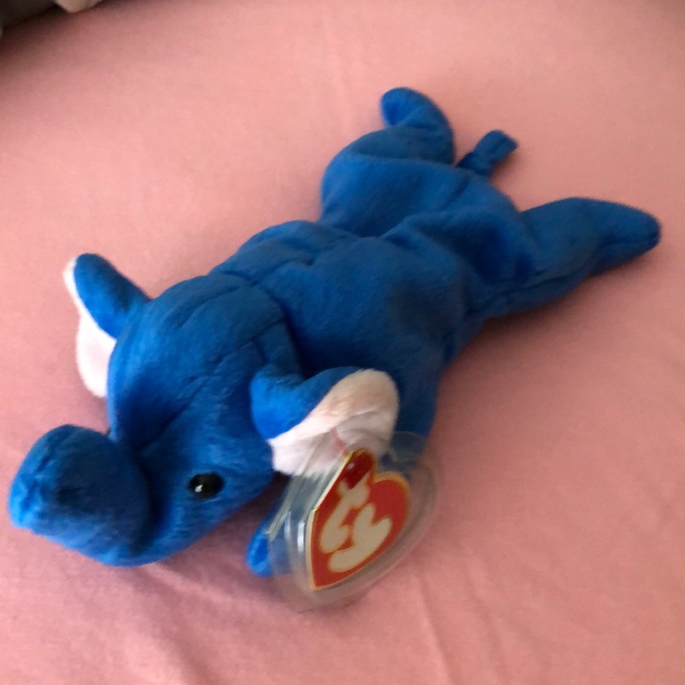 Rare 1993 Peanut beanie baby Peanut stay # 4062